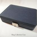 ブランド店御用達の最大36本の指輪が収納できるリングコレクションケース(ダークブルー)