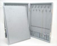 業務用ペンダント・ネックレス収納コレクションケース(グレー・ブラック)