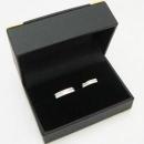 リッチなセミダブルタイプのレザー調素材ペアリングケースノエルコレクション(ブラック)